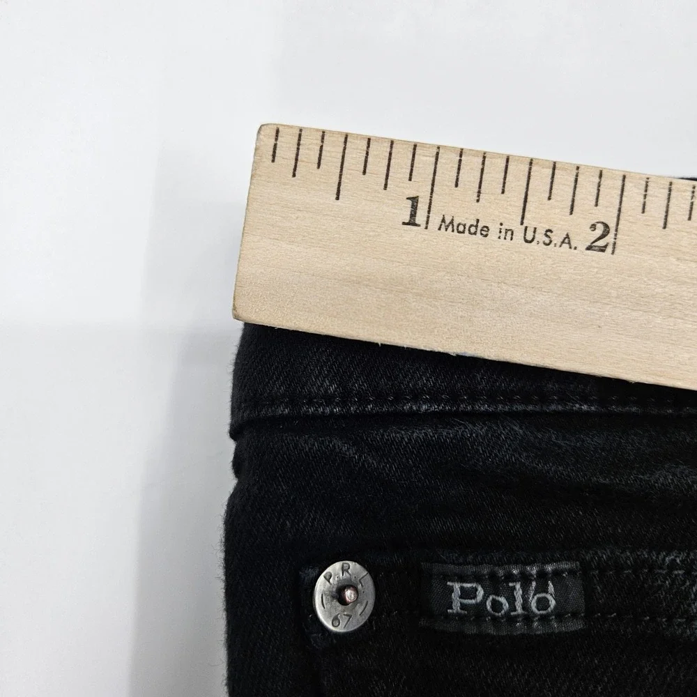 Polo Ralph Lauren Jeans Mens 50 x‎ 30 Hampton Relaxed Straight Casual Black